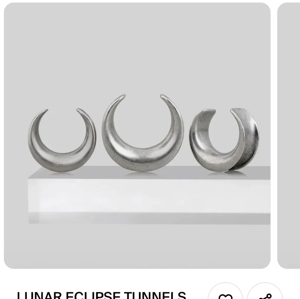 Elegant Silver Hoop Earrings - Picture 3 of 4